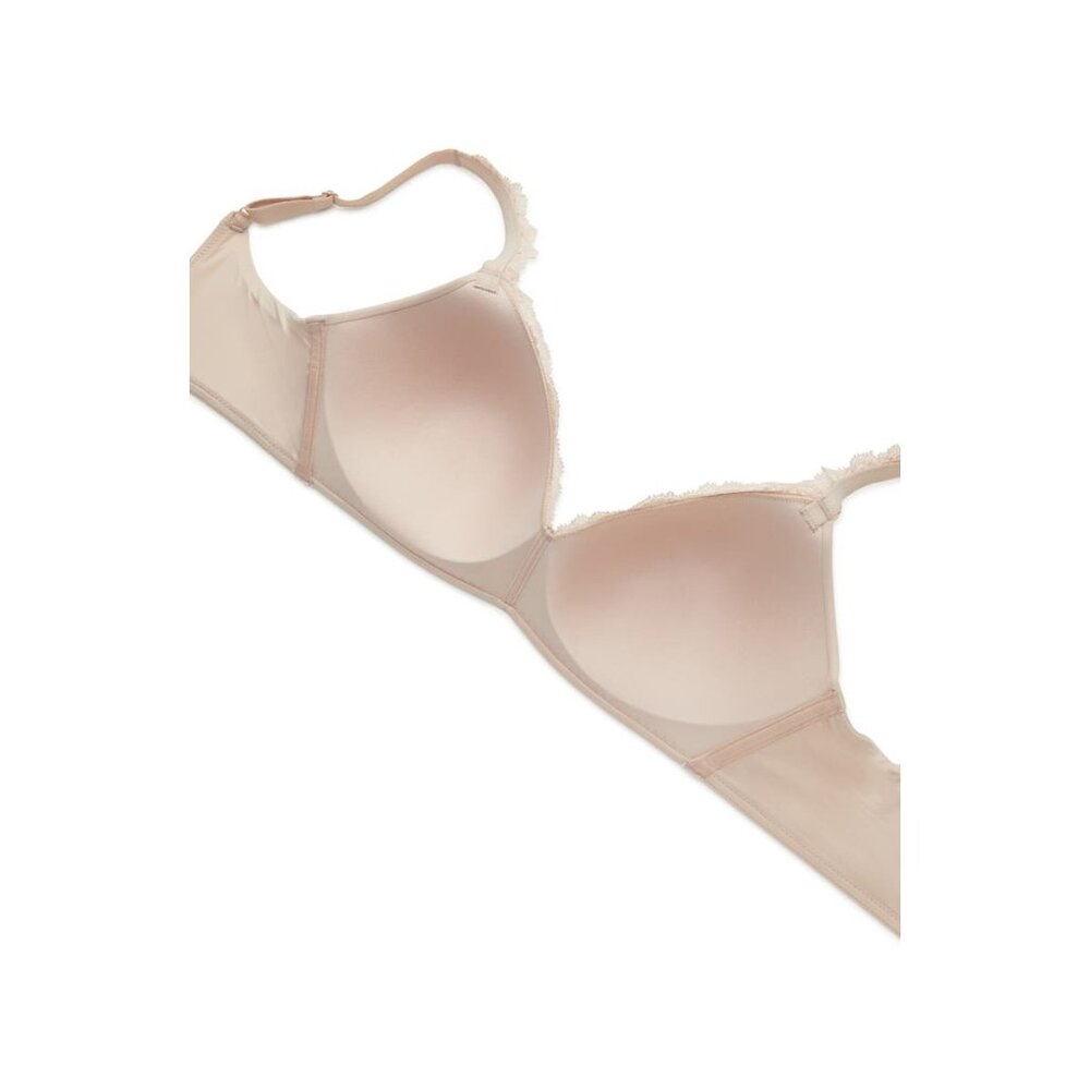 🆕 WACOAL Softly Styled Wireless Bra 34DD Rose Dust (Beige) #856301 - Picture 6 of 10
